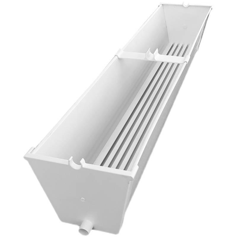 PVC planting trough soilless cultivation organic vegetable planting greenhouse China manufacturer