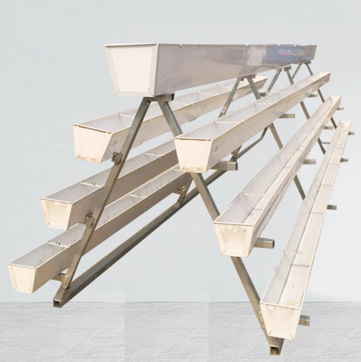 PVC planting trough soilless cultivation organic vegetable planting greenhouse China manufacturer