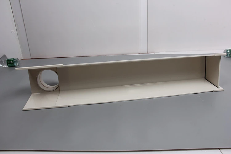 Small PVC Plastic Rain Water Gutter