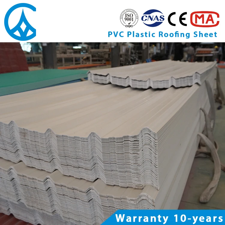 APVC direct factory pricing weather resistant durable roofing tile sheet