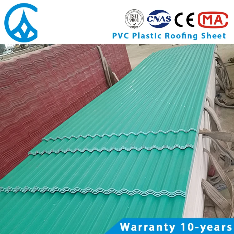 APVC direct factory pricing weather resistant durable roofing tile sheet