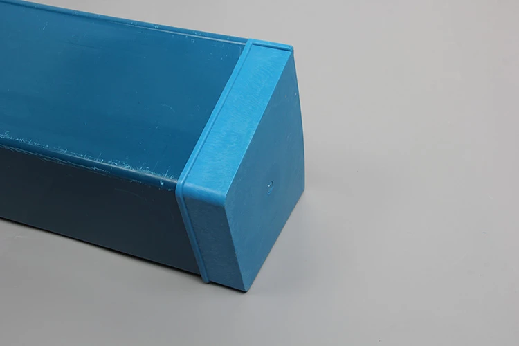 China supplier Corrosion Resistance 5mm blue Rain PVC Gutter