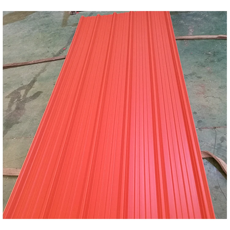Factory direct sale lightweight sheet color coated pvc roofing sheet