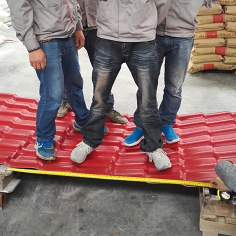 Resin roofing tile sheet with direct factory pricing