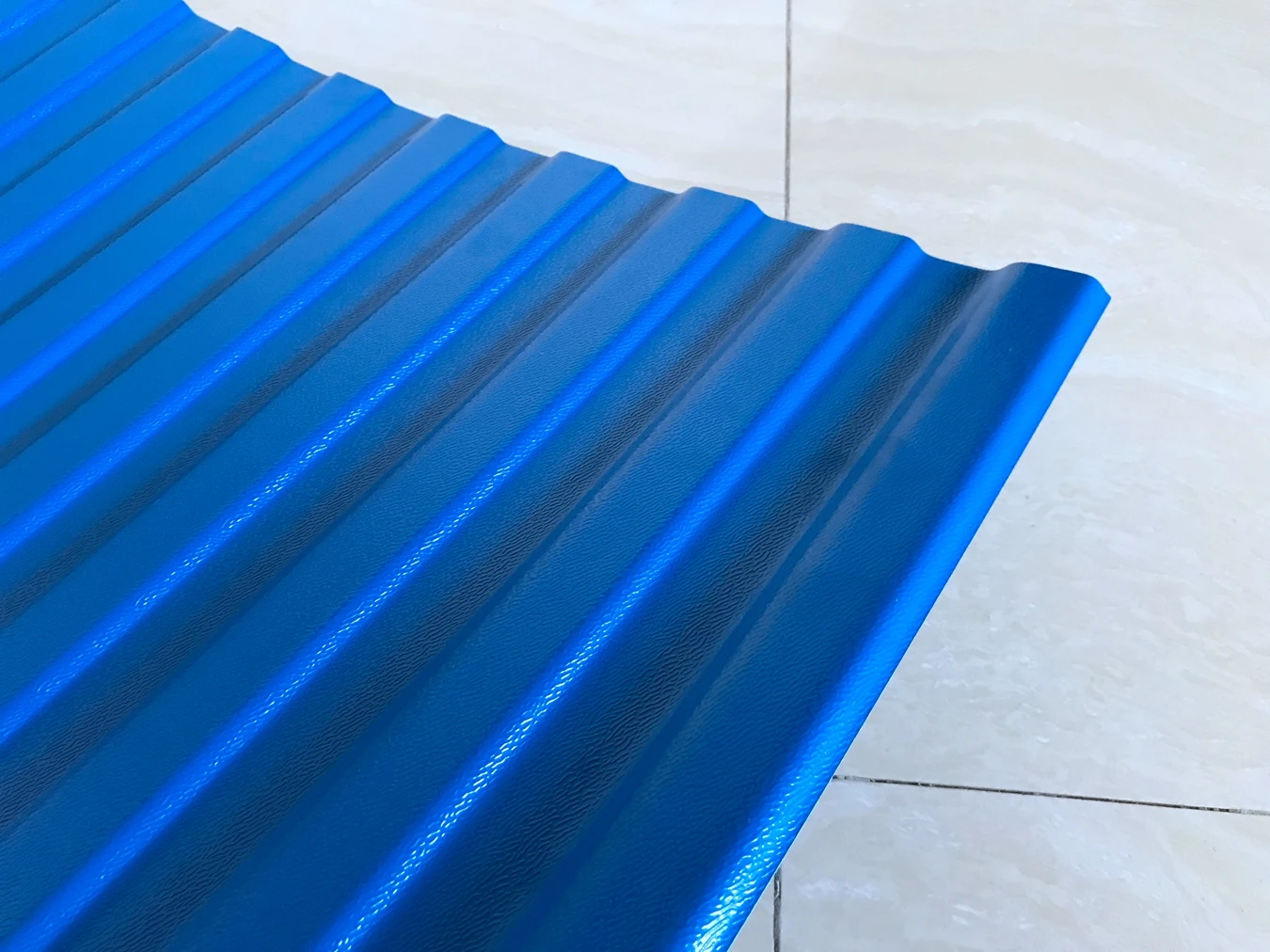 Lámina de pared de techo de plástico ASA-PVC corrugado irrompicon accesorios