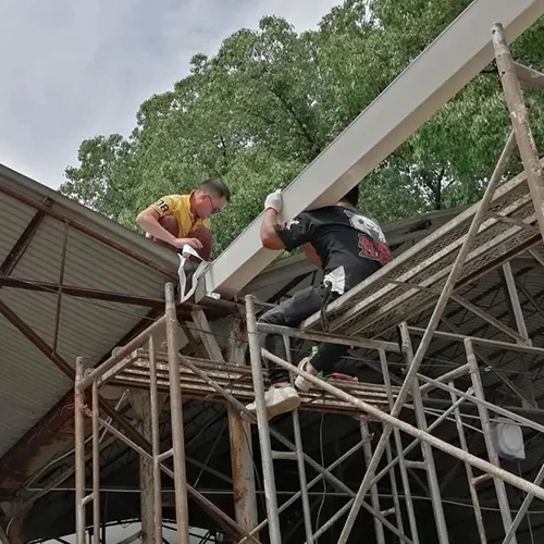 UPVC Custom Rain PVC Roof Gutter Wholesales Manufacturer Factory China