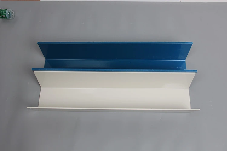 Small PVC Plastic Rain Water Gutter