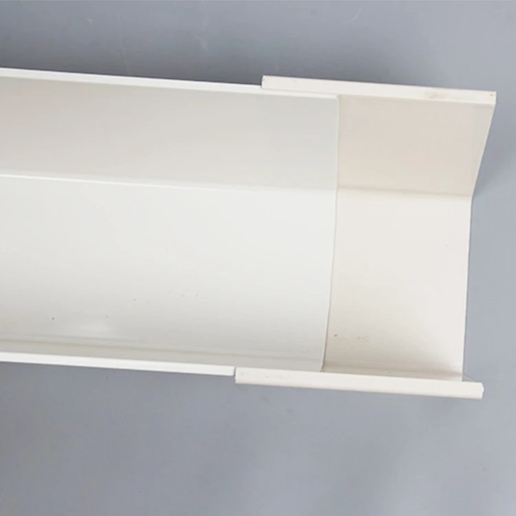 PVC rain gutter for planting in greenhouse