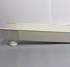 China supplier high quality roofing plastic PVC rain water gutter