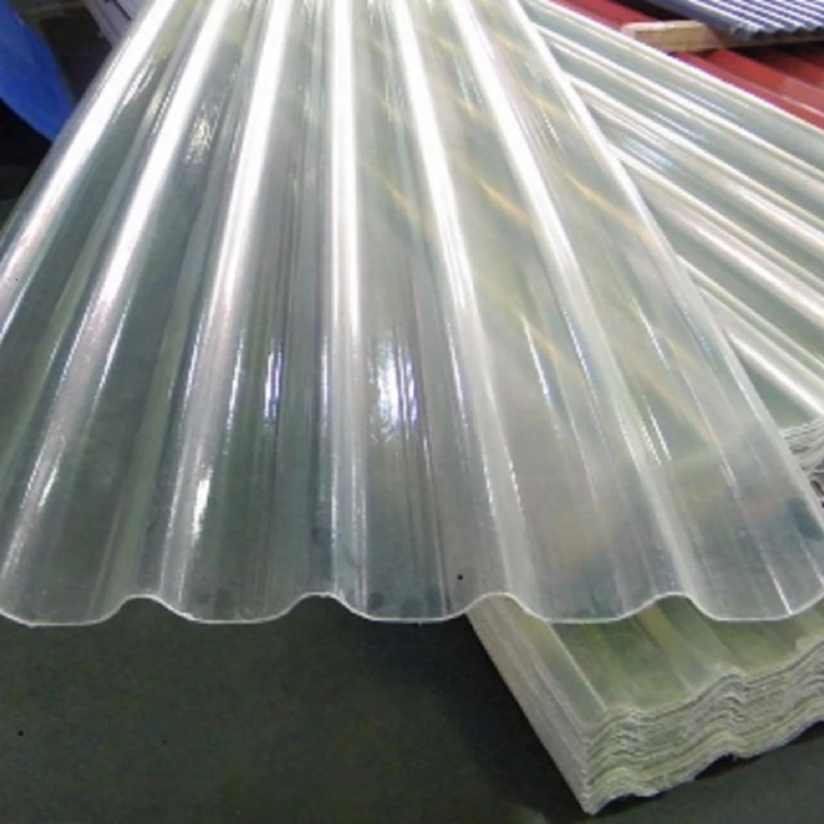 China Factory PVC translúcent Building material roofsheet (en inglés)