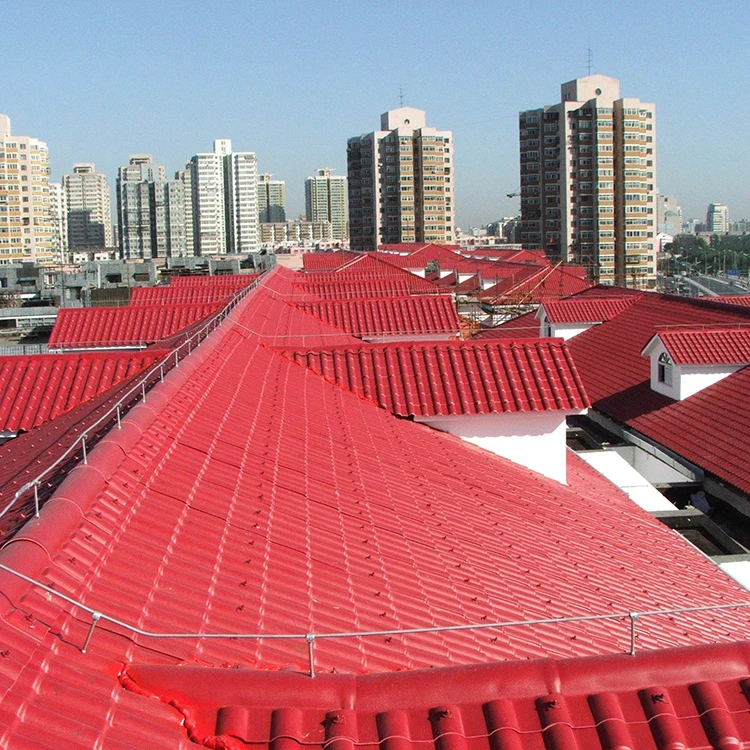 High-end 50 years of guarantee alkali-resistant ASA rooftile