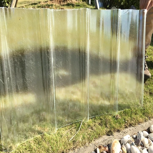 New clear translucent transparent frp roofing sheet on sale