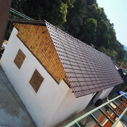 Synthetic Resin upvc pvc plastic coated corrugated roof tiles sheet for roof supplier china