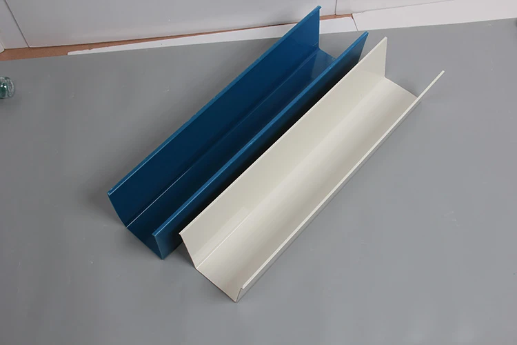Small PVC Plastic Rain Water Gutter
