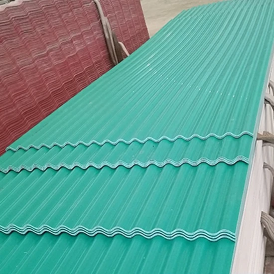 China NANXING Plastic Roof Tiles Sheets Price