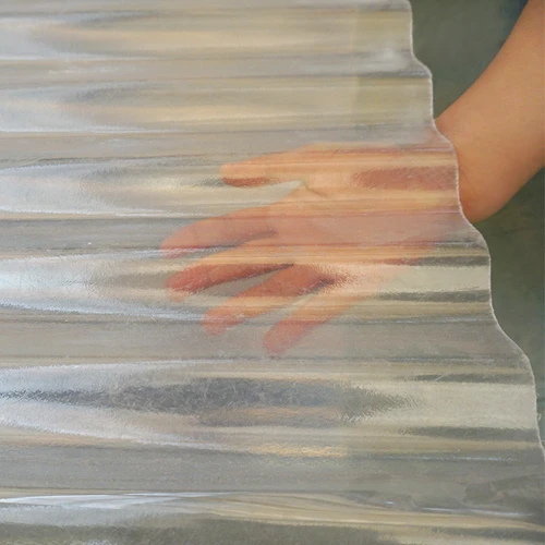Manufacturers frp corrugated transparency trapezoidal fiberglass fiber clear plastic transparent roof sheet