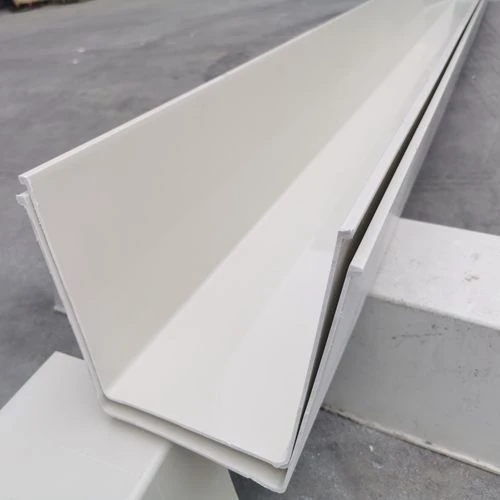 Custom upvc pvc roof rain gutter wholesales manufacturer china