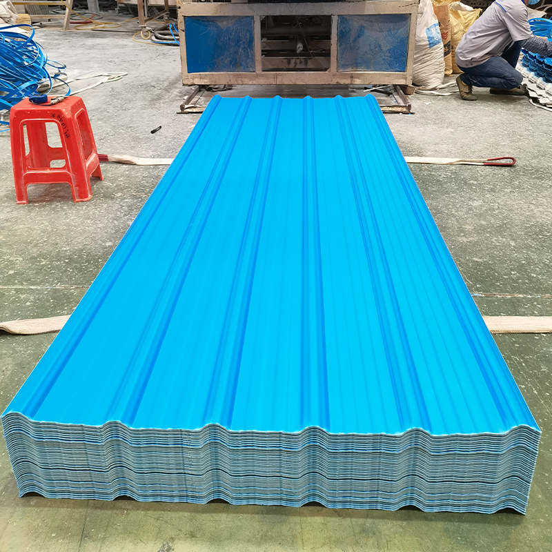 Best selling new type lightweight building in Nigeria materials UPVC roofing shingle