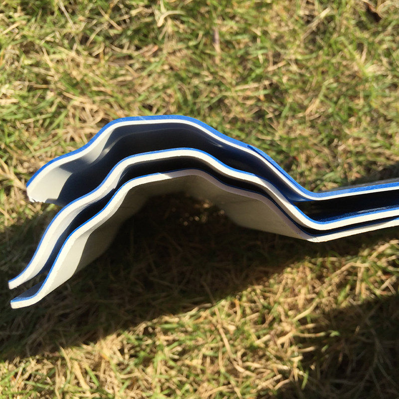 Best selling new type lightweight building in Nigeria materials UPVC roofing shingle