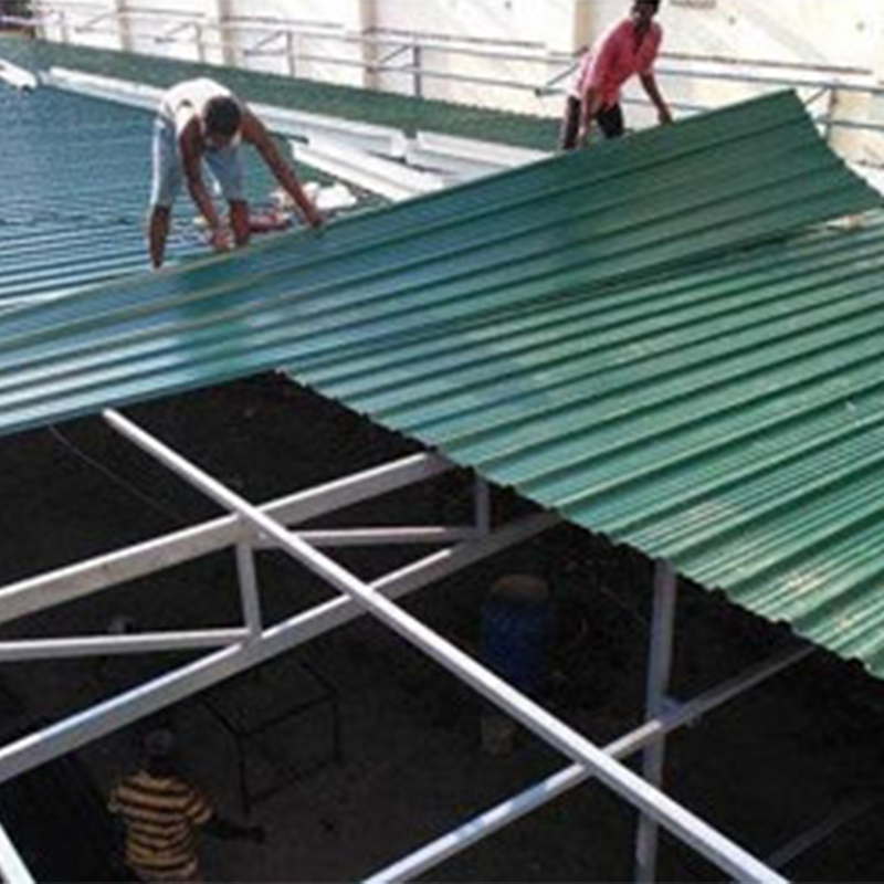 Good price PVC roofing sheet for industrial with 20 years warranty