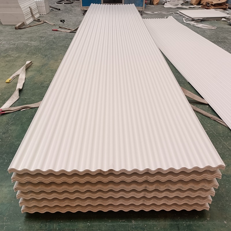 China supplier excellent sound insulation PVC plastic roofing tile