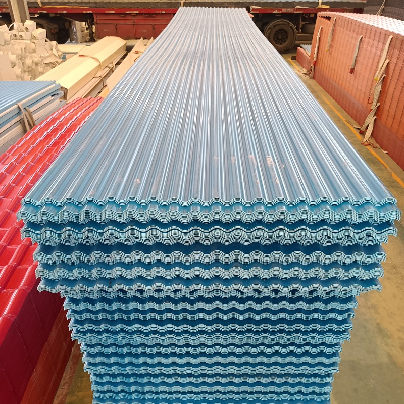 China supplier excellent sound insulation PVC plastic roofing tile