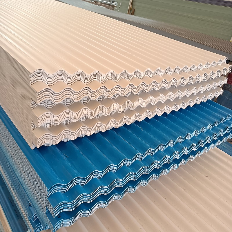 Light weight UPVC material plastic roof sheet for house roofing