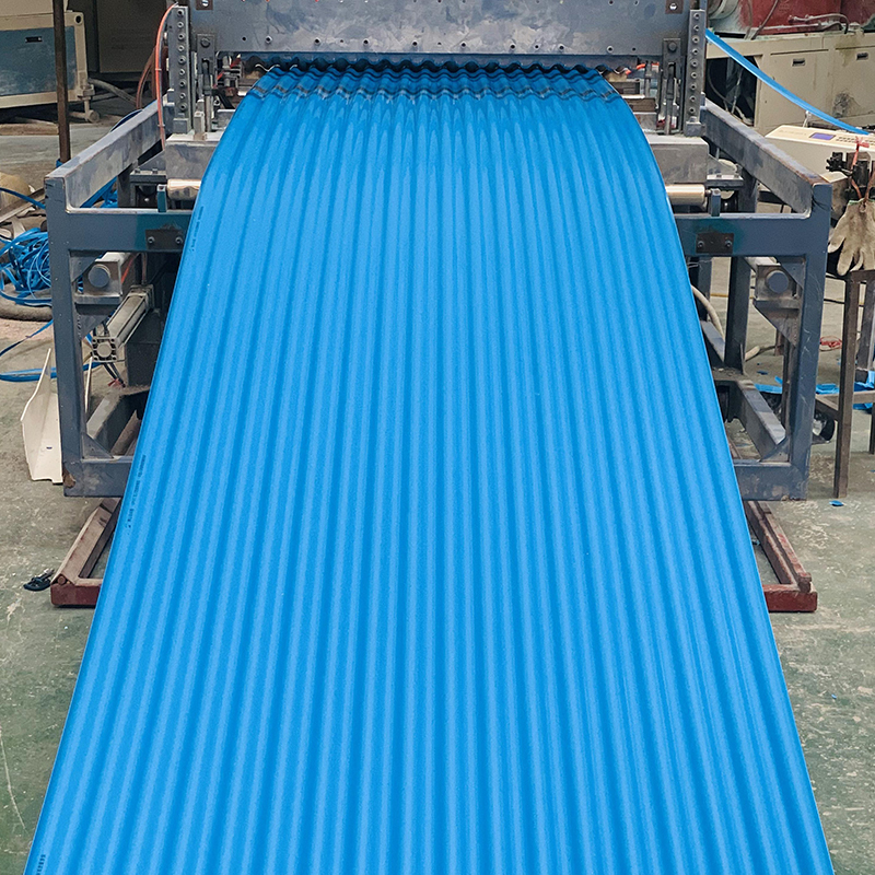 Chinese advanced roofing UPVC materials sheet noise reduction roof tile