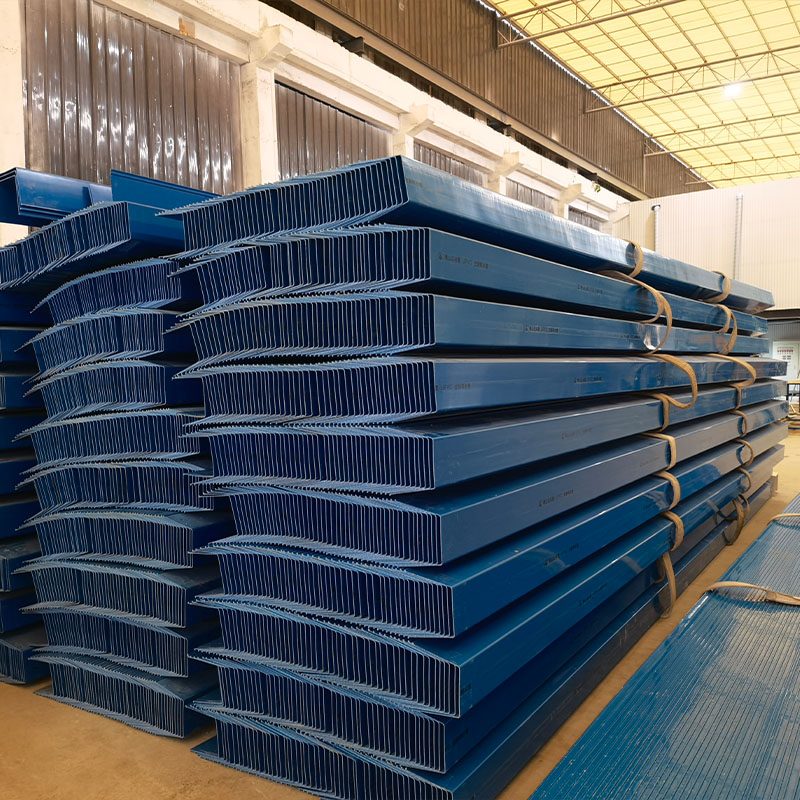 China supplier Corrosion Resistance 5mm blue Rain PVC Gutter