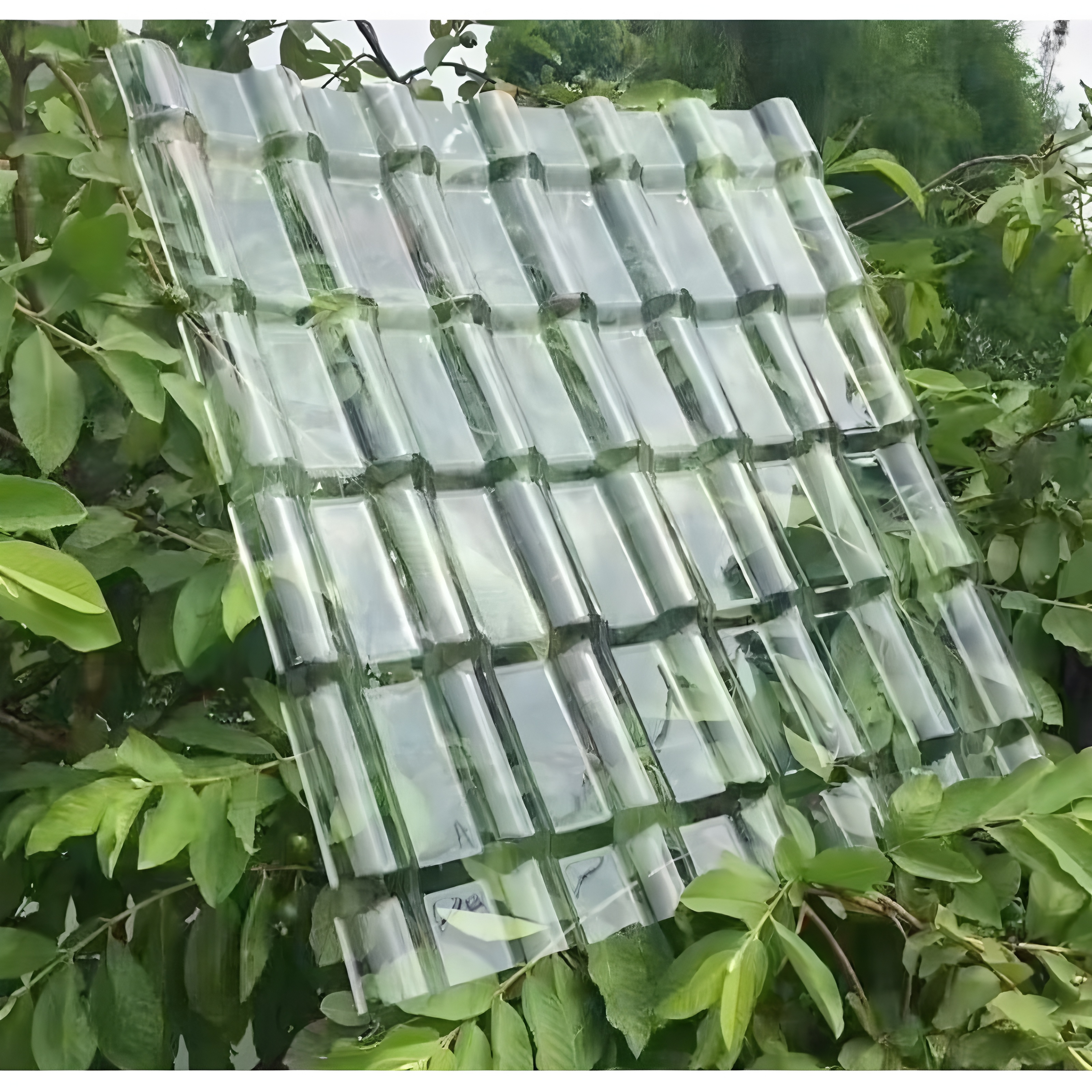 Plastic FRP roofing tile