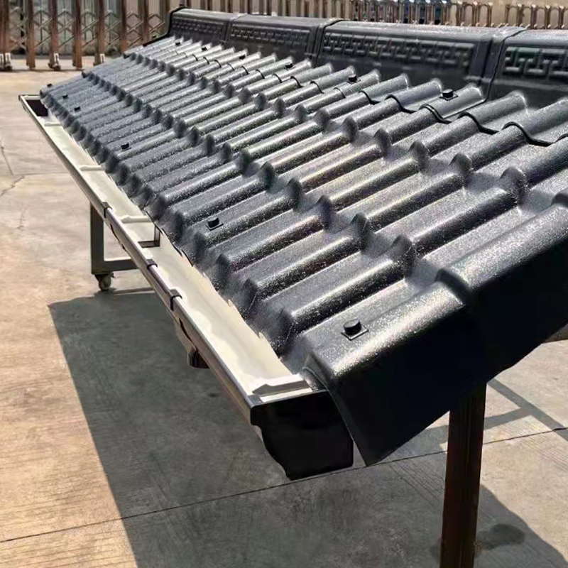 ASA surface for family villas ASA rain gutters