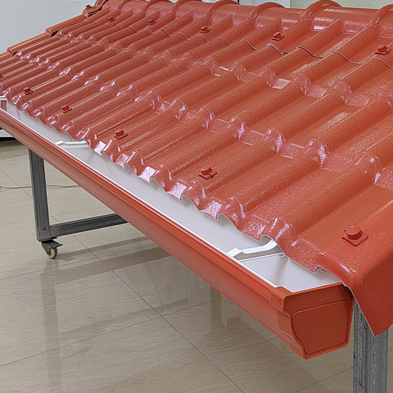 ASA surface for family villas ASA rain gutters