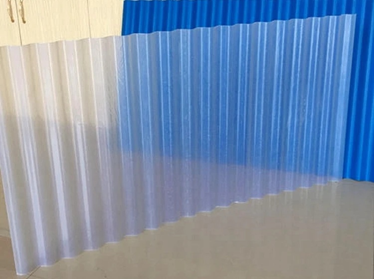 Why do corrugated clear roofing sheets turn yellow after being used for a long time?